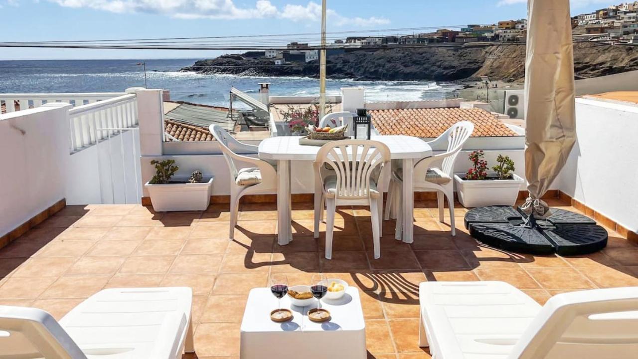 Harmony Beach House - 2Br Sea Views Terrace Villa Telde Esterno foto
